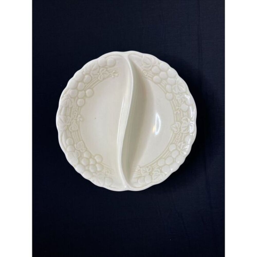 Metlox Poppytrail USA‎ ANTIQUE GRAPE Round Divided Vegetable Bowl